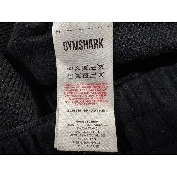 GYMSHARK Movement Pant Womens Black Active Casual Stretch Sports Sweatpants Sz S - Picture 12 of 16